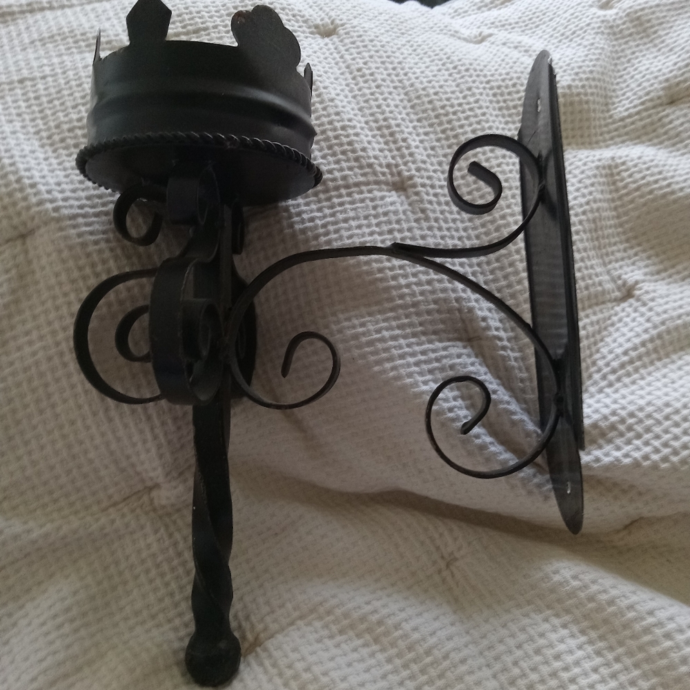 ⭐ Antique or Vintage Metal Lamp Post/ Train Station Light Wall Mounted
